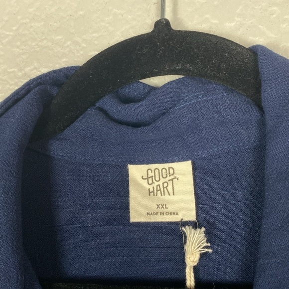 Good Hart navy blue romper - Picture 3 of 6